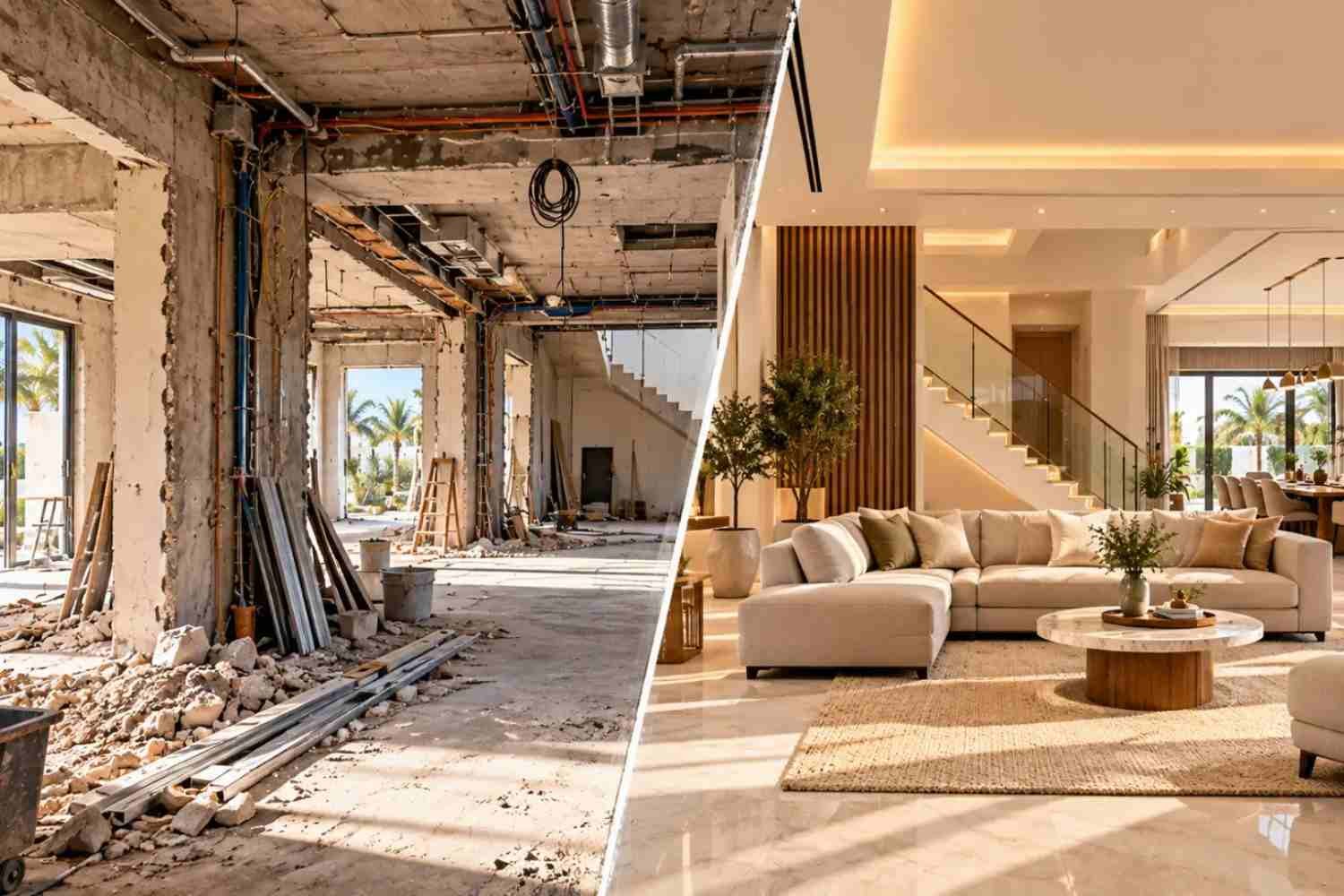 Villa Renovation vs Remodeling